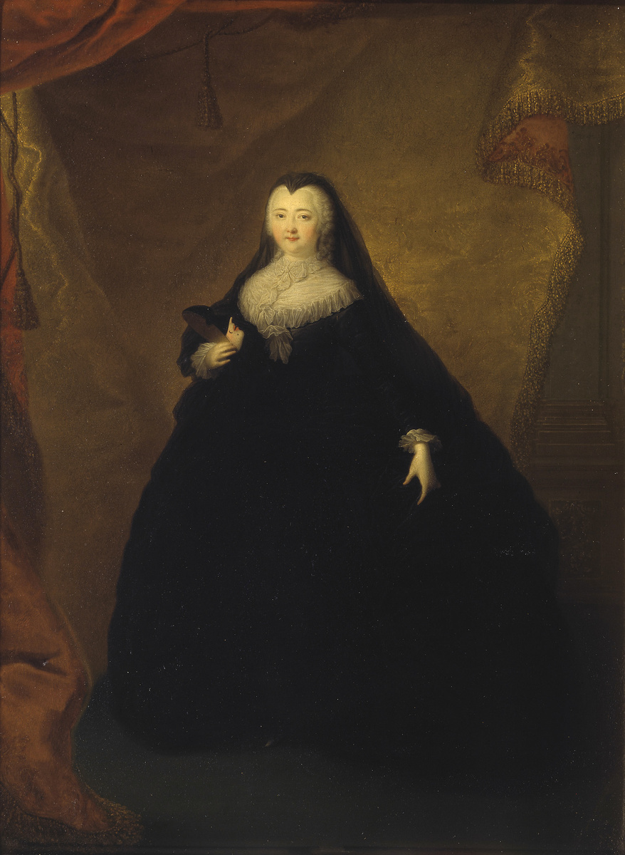 Молодая Елизавета Петровна в маскарадном платье. Художник Г.Х. Гроот. 1748