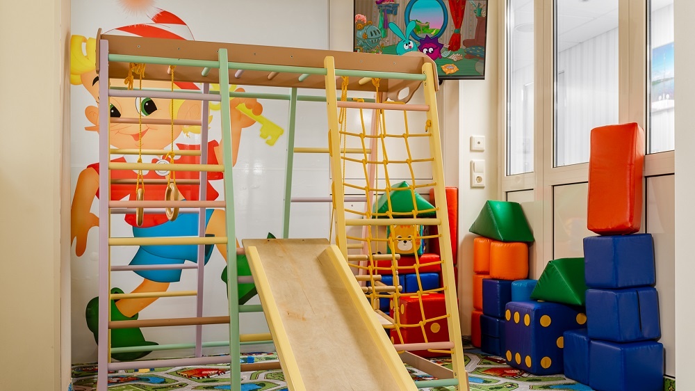 Детская комната теплоход Огни большого города