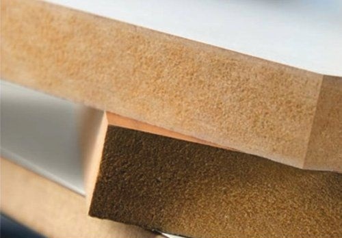 МДФ в разрезе