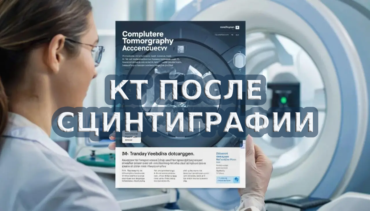 Можно ли делать КТ после сцинтиграфии?