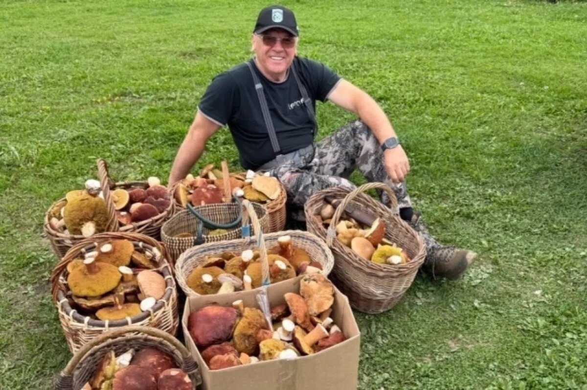    Председатель ЗСНО Евгений Люлин поделился результатом «тихой охоты»