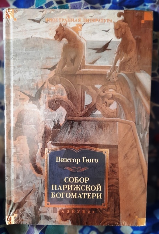 Гюго В. «Собор Парижской Богоматери»:роман; пер. с фр.Н.Коган- СПБ.: Азбука, Азбука-Аттикус,2025.-640с.: ил.- ( Иностранная литература.Большие книги»