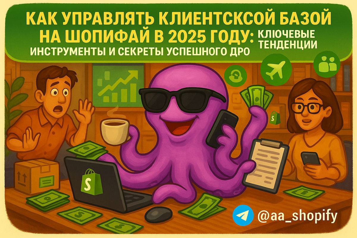    Как управлять клиентской базой на Шопифай в 2025 году: ключевые тенденции, инструменты и секреты успешного дропшиппинга aa_ecom