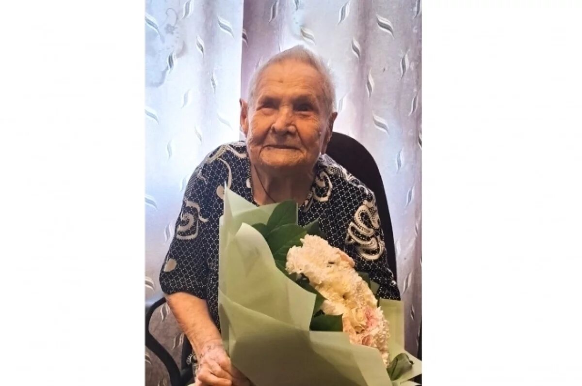   Жительница Кимр Вера Иванова отметила 101-й день рождения