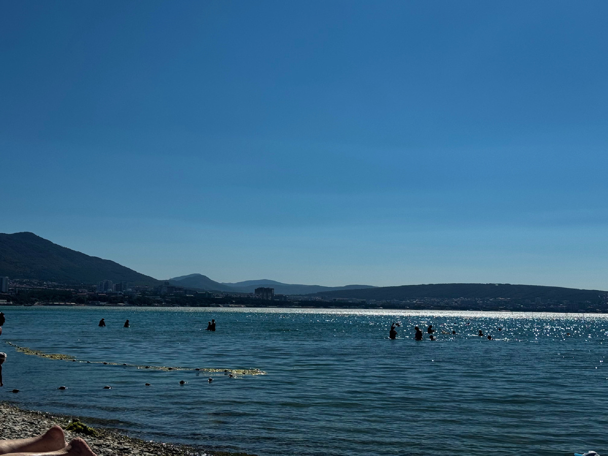 Прекрасное утро у моря. Фото автора.