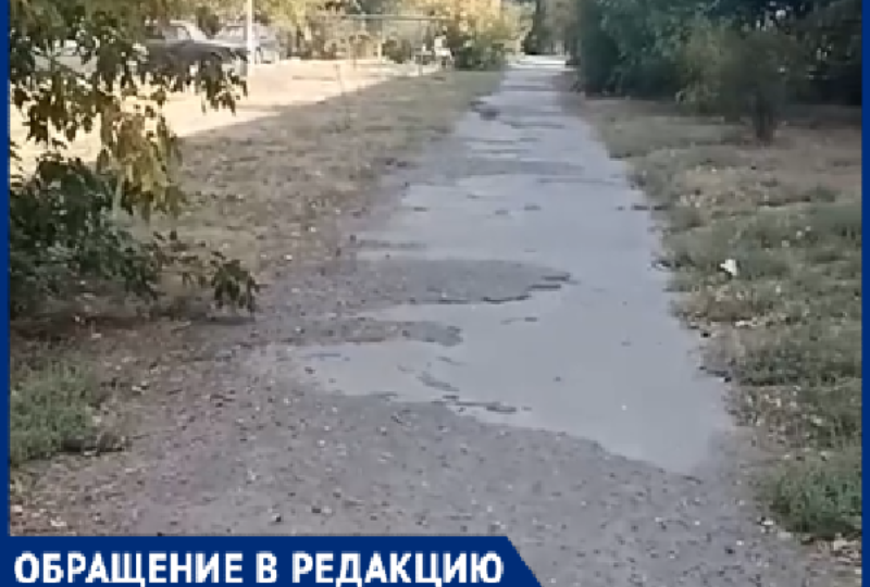 «Пройти и не споткнуться очень тяжело»: путь до детсада превратился для волжан в полосу препятствий