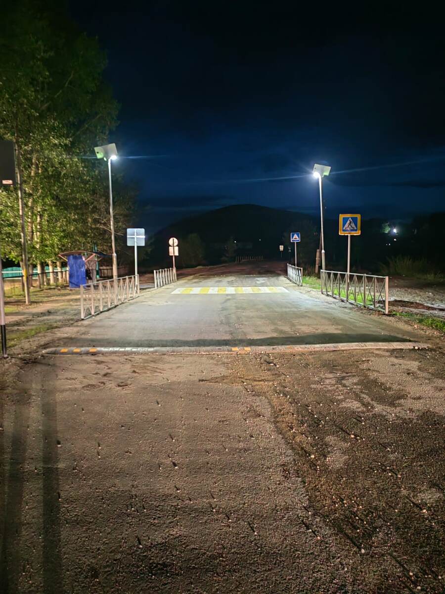 Освещение пешеходных переходов. Светильники автономные серия JKC-SEMI 50W.