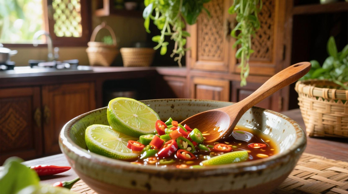 Тайский маринад с рыбным соусом и лаймом