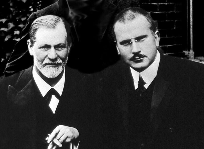Зигмунд Фрейд и Карл Юнг — два из самых влиятельных психологов XX века. Они были не только коллегами, но и близкими друзьями, пока их научные разногласия не привели к разрыву отношений. Источник: Pinterest \ Valeria Chikina