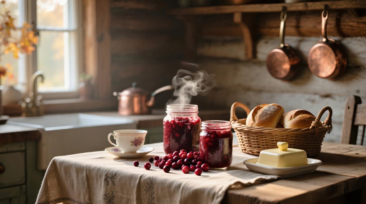 Брусничное варенье