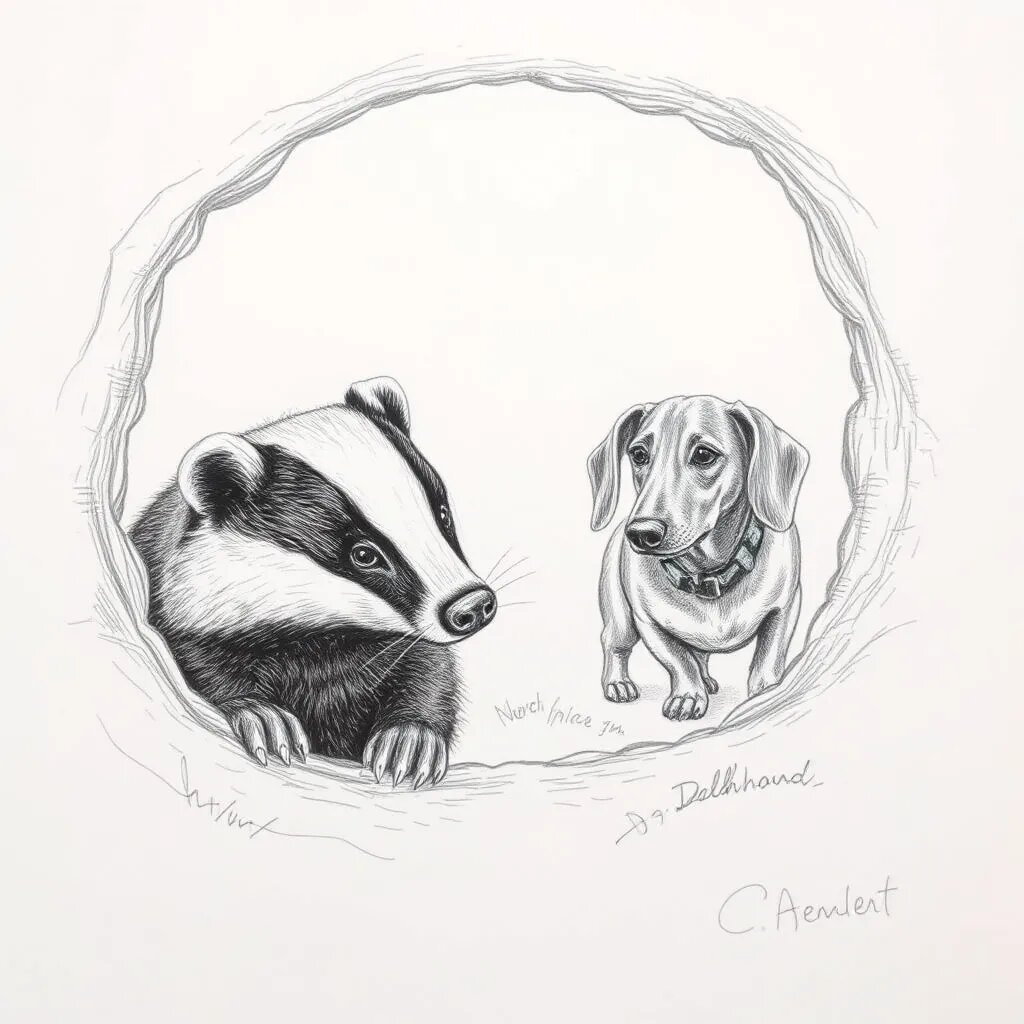 Мы, таксы, – потомки древних немецких гончих, которых специально выводили для охоты на барсуков.