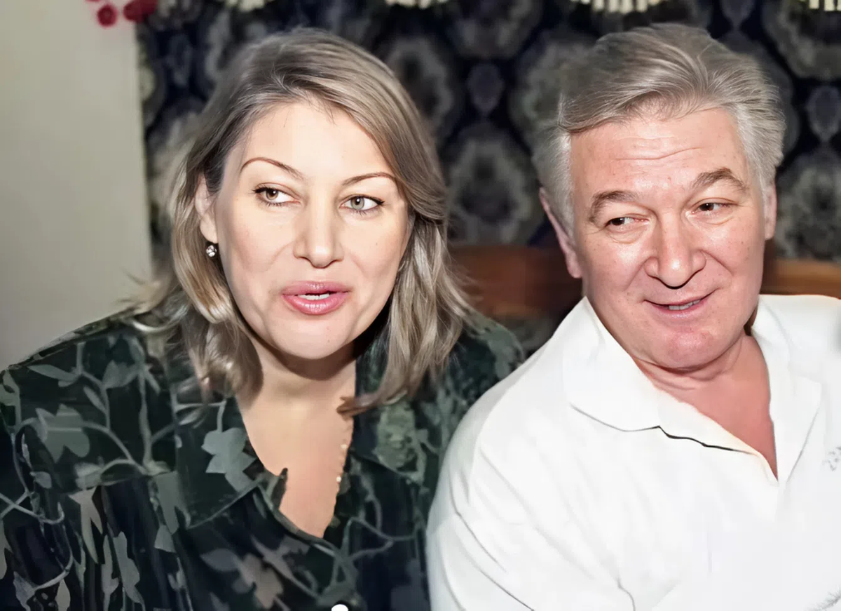 Александр Белявский с женой
