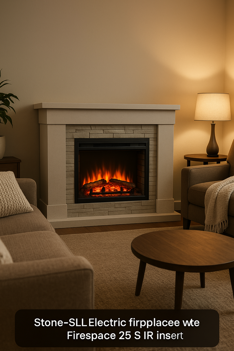    Электрокамин Стоун-SL: создайте уют и стиль с очагом Firespace 25 S IR для вашего дома Kamin