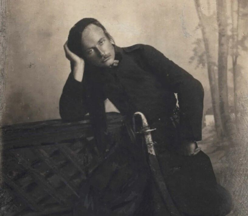 Бывший поручик РИА георгиевский кавалер  Петр Дьяченко командир полка Черных запорожцев, УНР