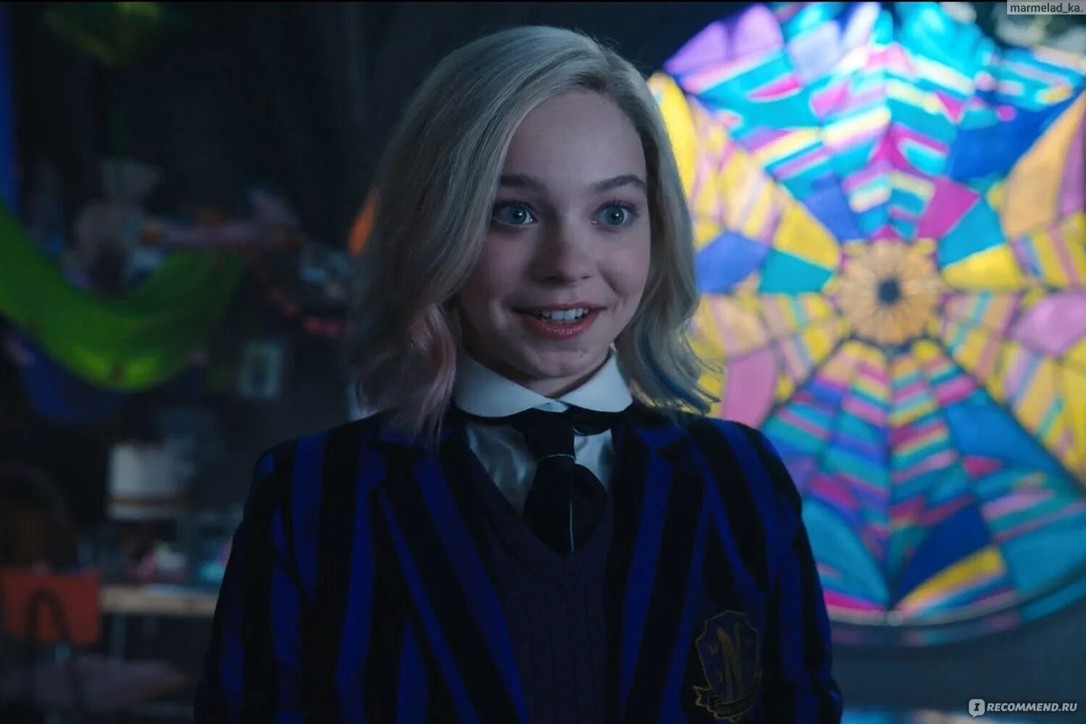 Кадр из сериала Уэнсдэй