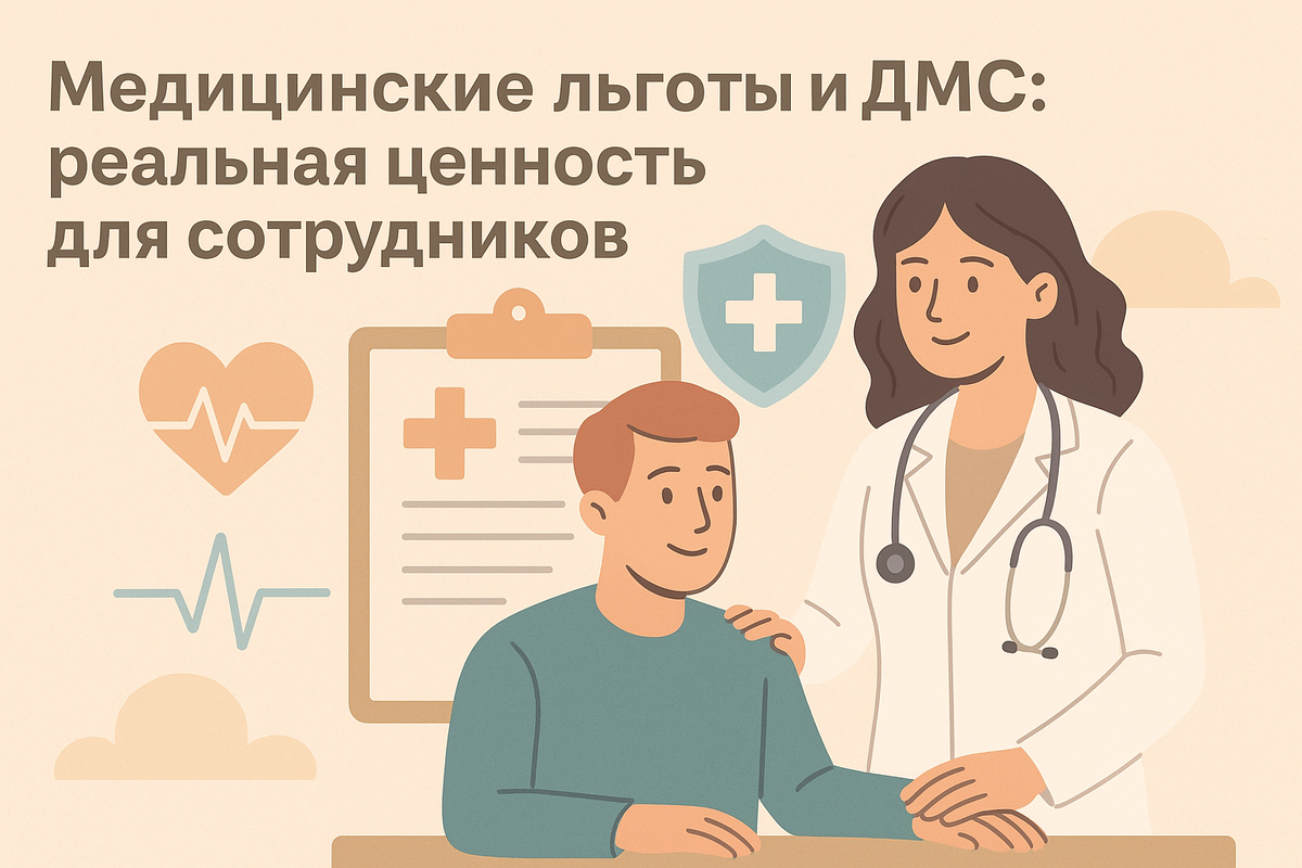 Медицинские льготы и ДМС: зачем они нужны сотрудникам и бизнесу, что включают, как влияют на мотивацию и удержание персонала.
