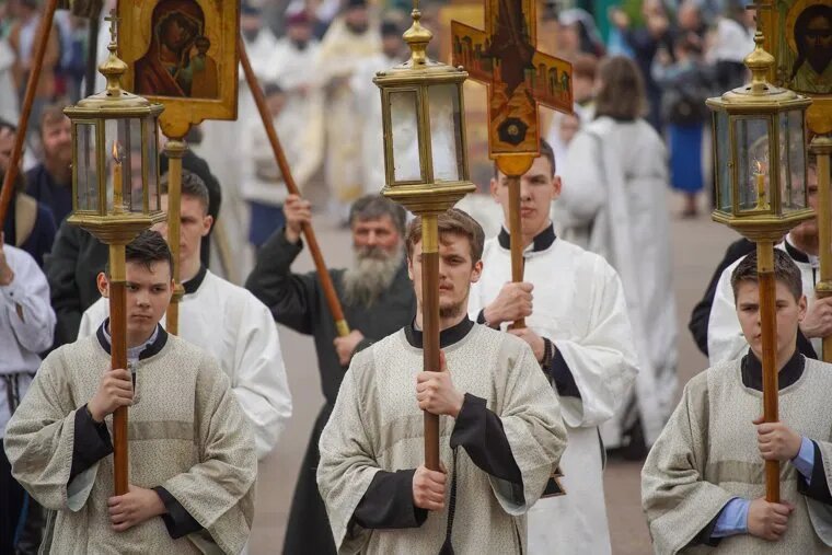 Шествие приурочено ко дню празднования Собора Московских святых, то есть всех святых, просиявших в Москве и Подмосковье
Фото: Авилов Александр / Агентство «Москва»