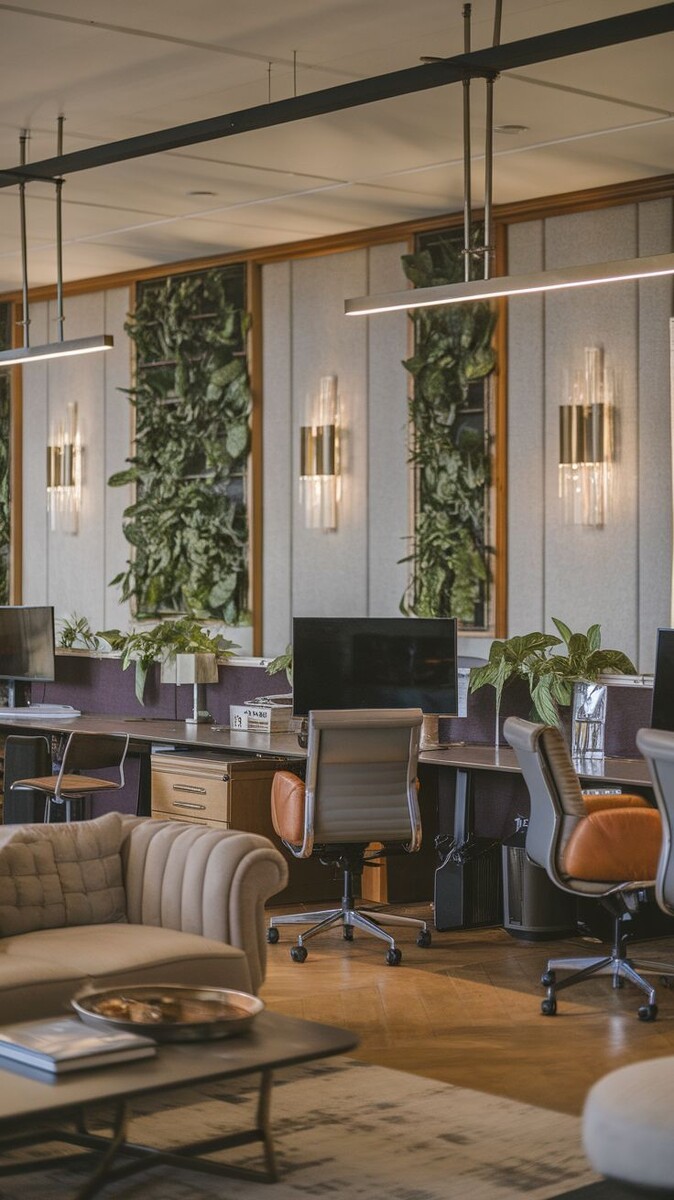 Офис в индустриальном стиле