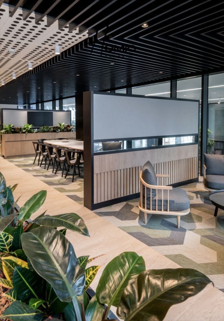 Офис в стиле индастриал