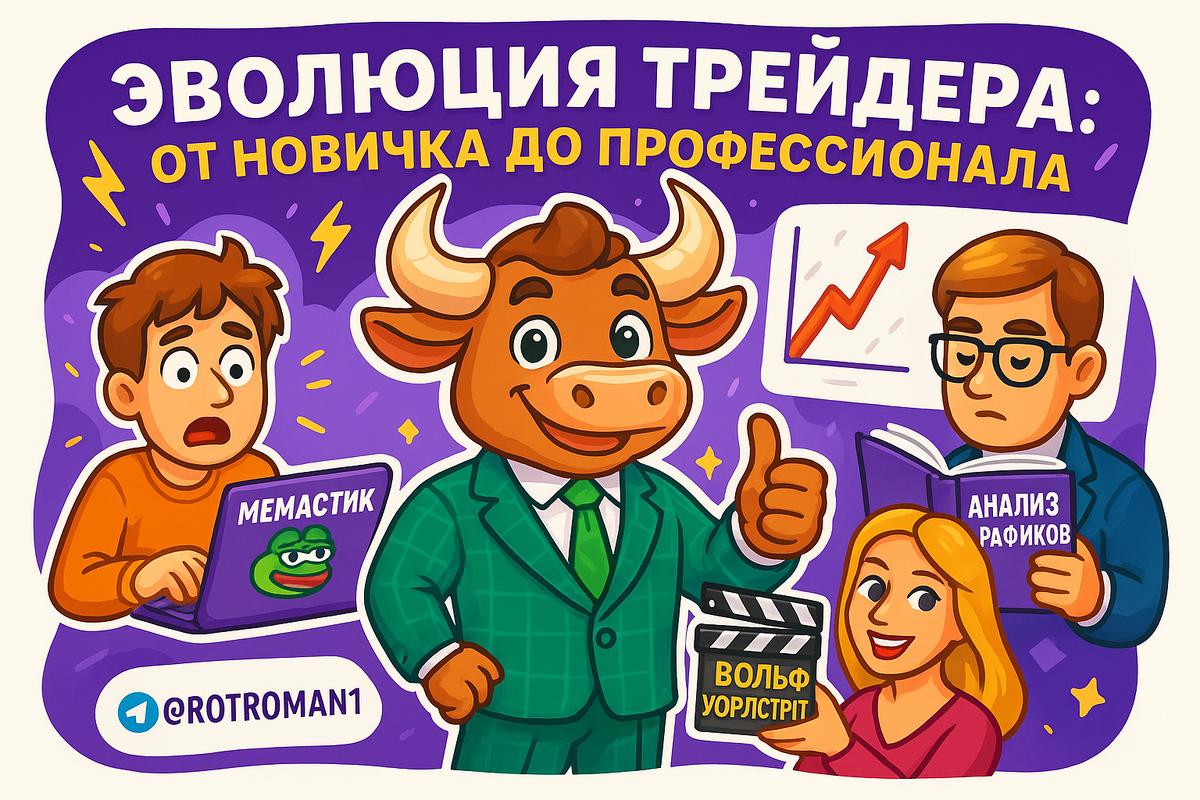    Эволюция трейдера: 7 скрытых ловушек, из-за которых новички сливают всё РоСТ | Роман о Системном Трейдинге