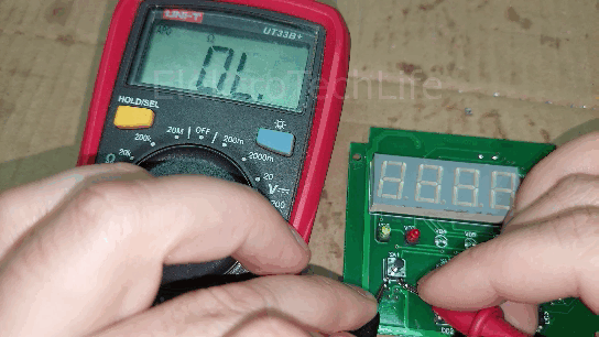 Проверка тактовой кнопки мультиметром