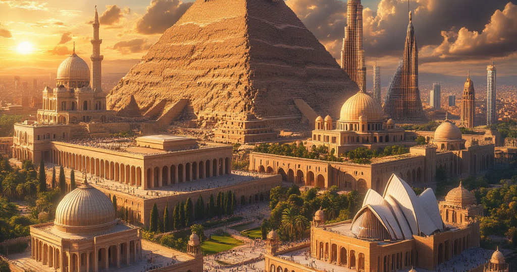 Тест: Шедевры архитектуры: от пирамид до небоскребов