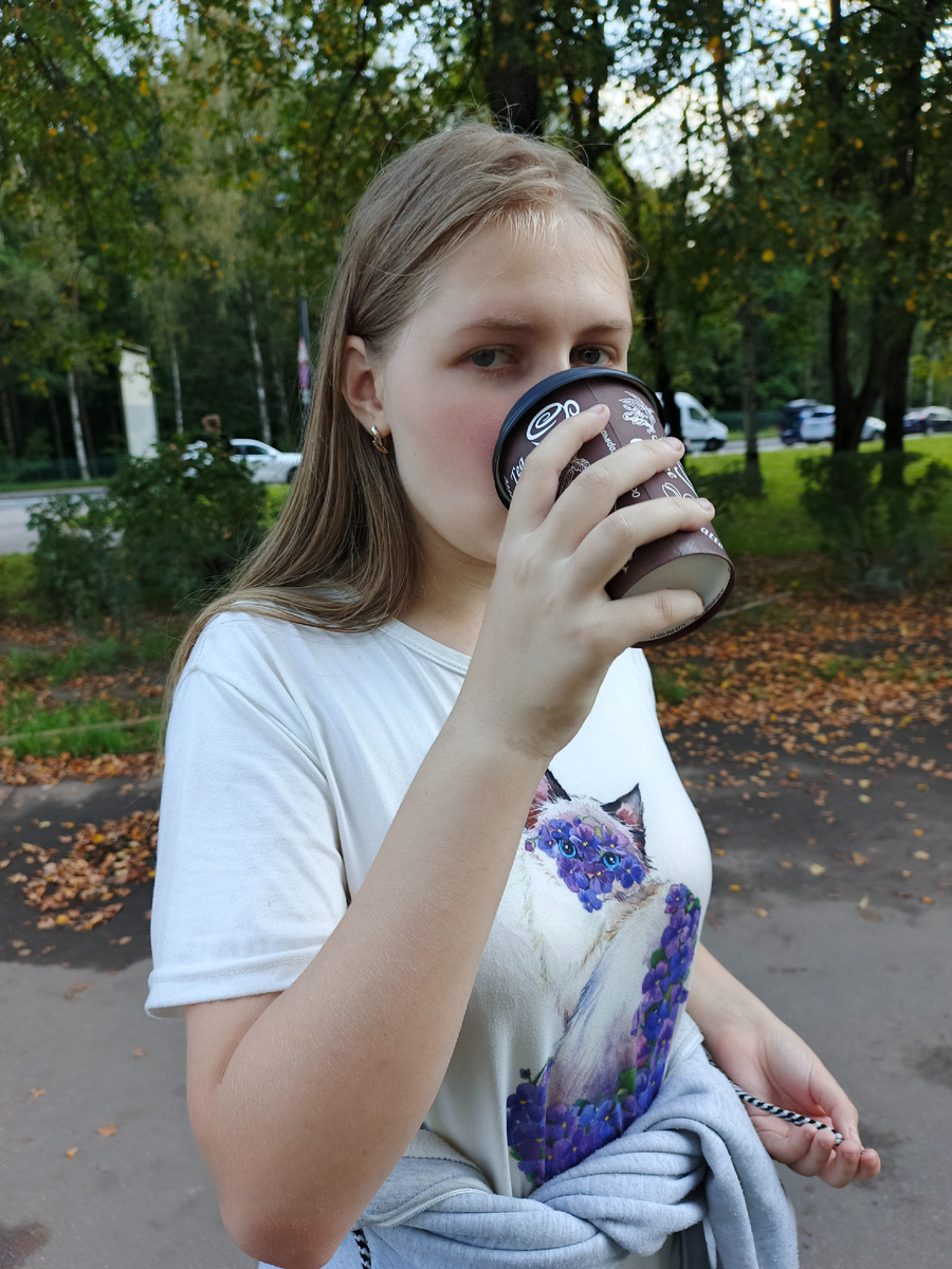 Это я настраиваюсь на долгую прогулку