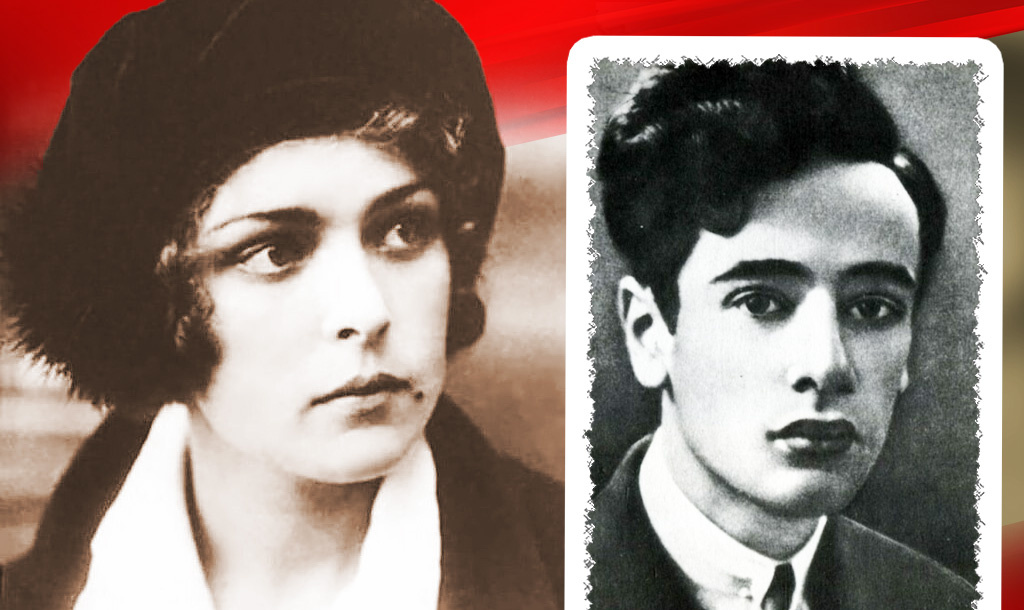 Конкордия Терентьевна Дробанцева / Лев Ландау в молодости