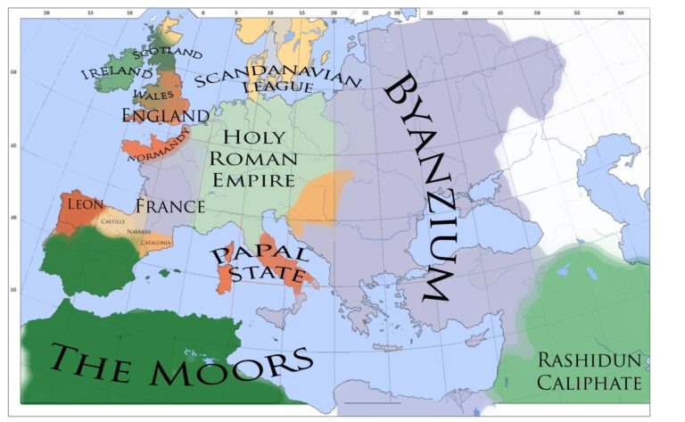 Карта Нового Мира: Православная Империя во всем своем Величии