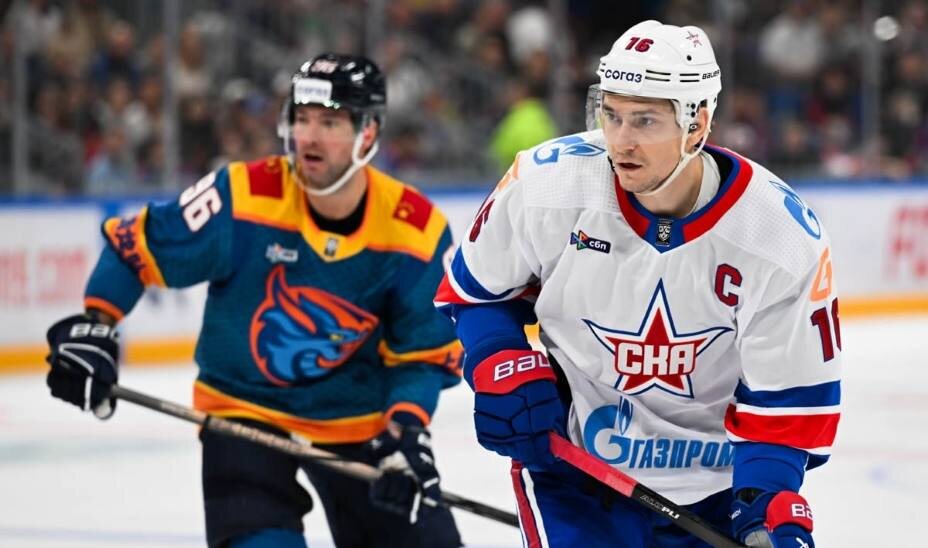    СКА неожиданно проиграл «Шанхай Дрэгонс» в КХЛ. Фото: Соцсети СКА