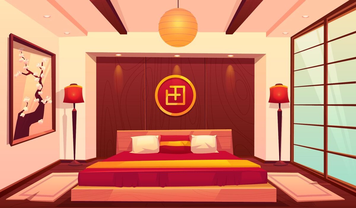     Спальня в японском стиле: минимализм, естественность, расслабление