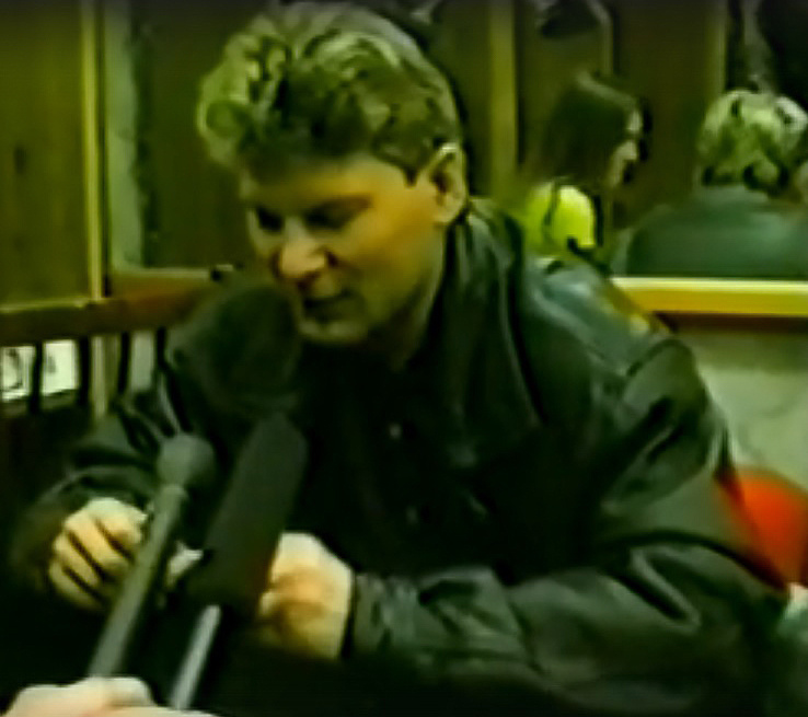 Интервью в городе Томск 16 октября 1998 года (скриншот)