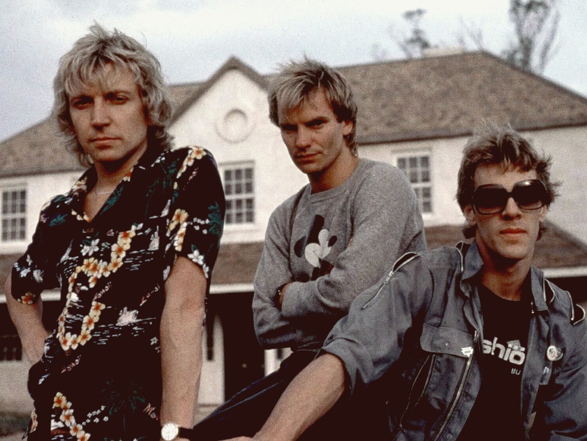 Стинг в составе рок-группы The Police