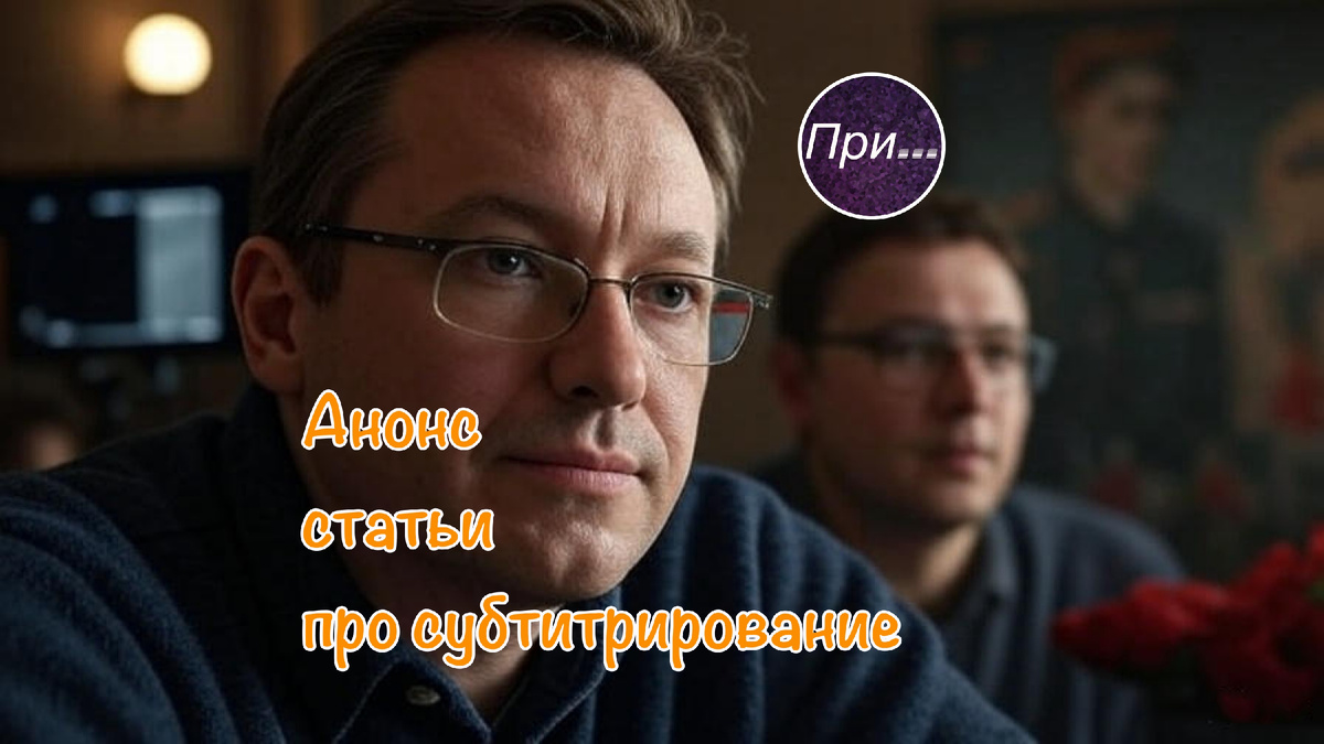 Титульная иллюстрация к статье Олега Лубски "Анонс: Как улучшить субтитры для мирового проката — уроки из практики" | © авторы коллажа — Grok и Олег Лубски 2025