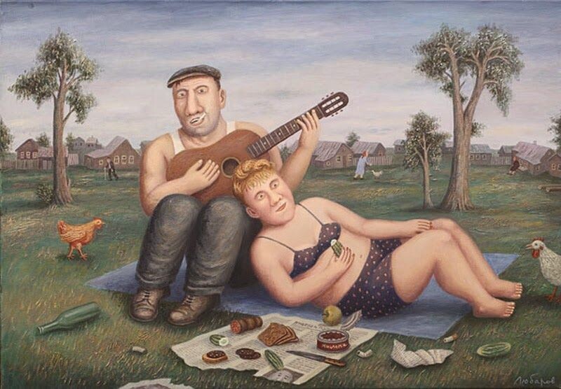 Художник Владимир Любаров