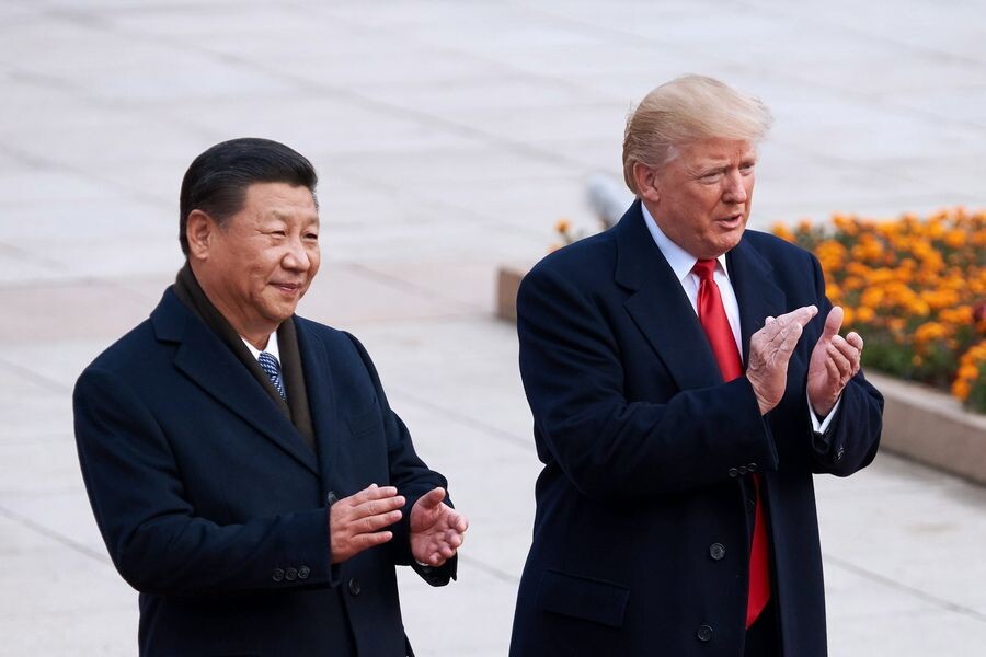    Председатель КНР Си Цзиньпин и президент США Дональд Трамп / Источник: © Артем Иванов/ТАСС