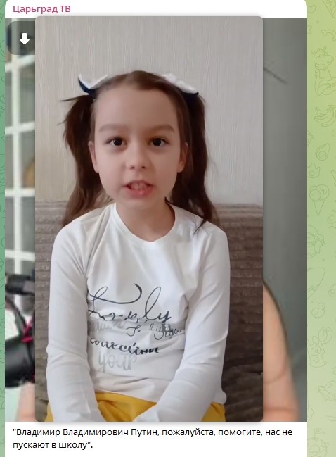    Скриншот: Telegram/Царьград