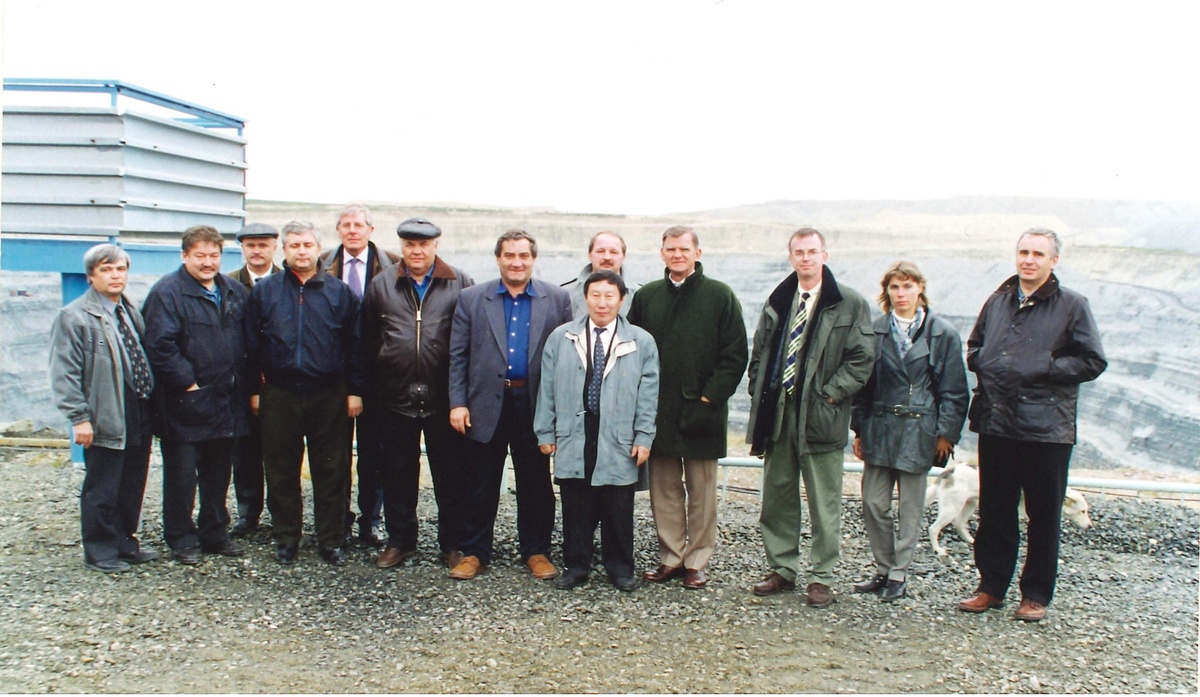 Делегация "Де Бирс" в Удачном