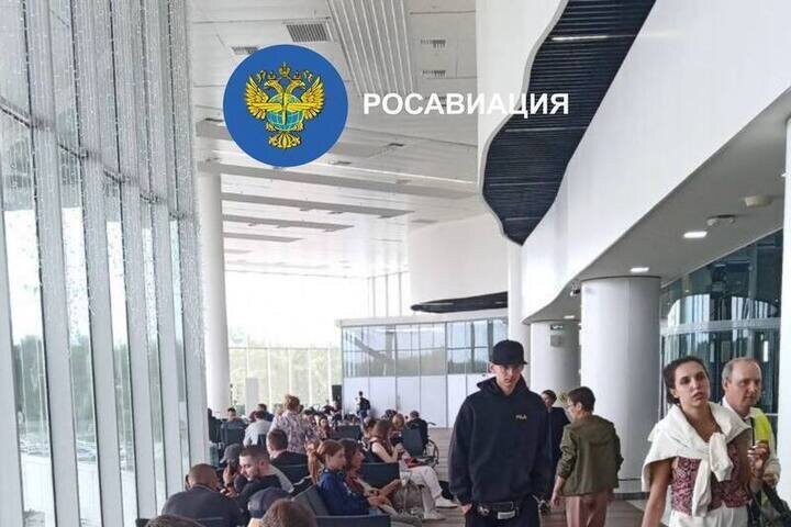 Аэропорт Нижнего Новгорода не выпускает и не принимает рейсы
