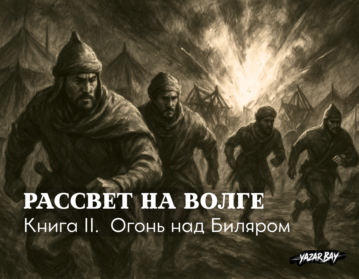 Булгарский воин Айдар со своим новым диверсионным отрядом совершает дерзкую ночную вылазку, чтобы посеять хаос в тылу врага. ©Язар Бай