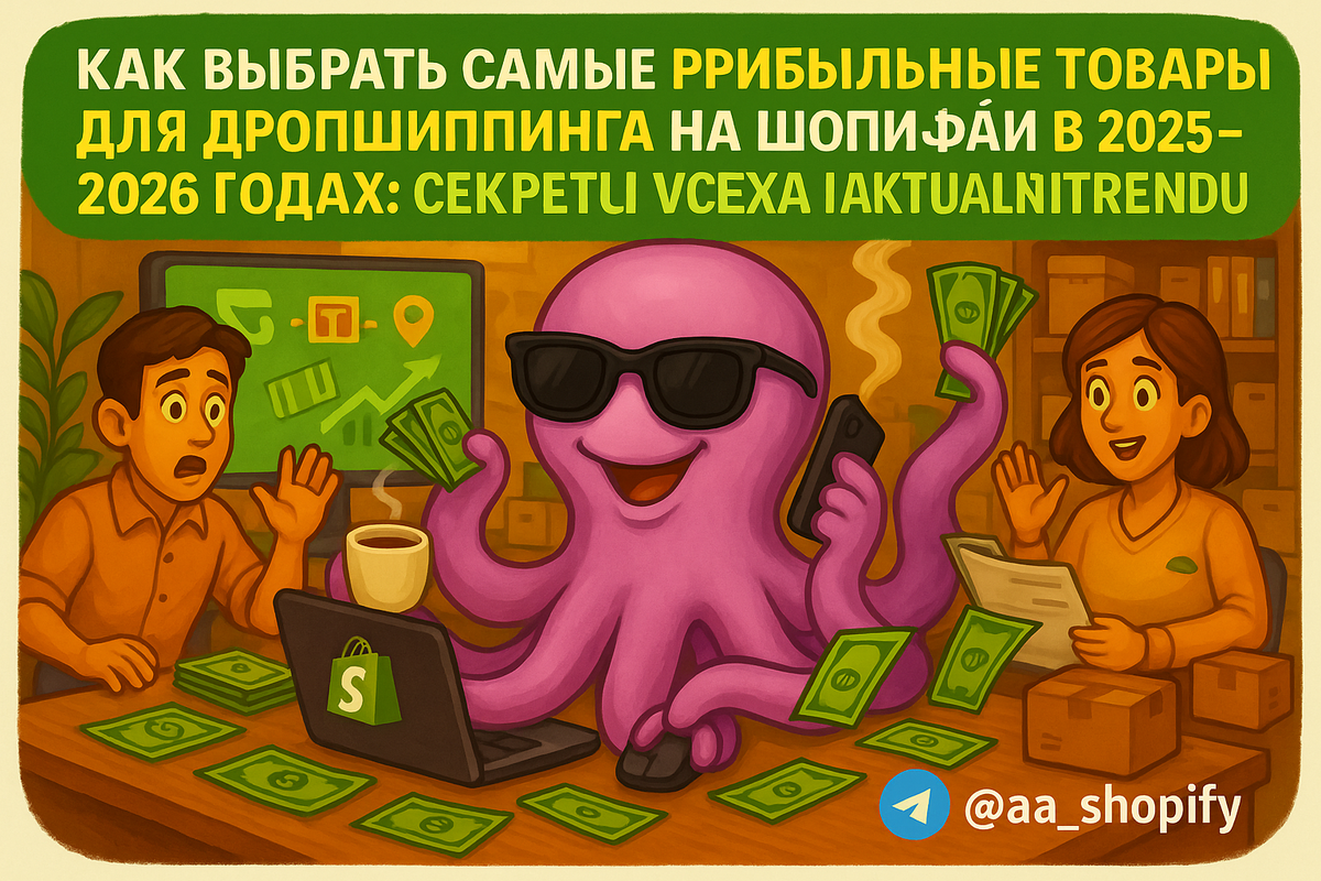    Как выбрать самые прибыльные товары для дропшиппинга на Шопифай в 2025-2026 годах: секреты успеха и актуальные тренды aa_ecom
