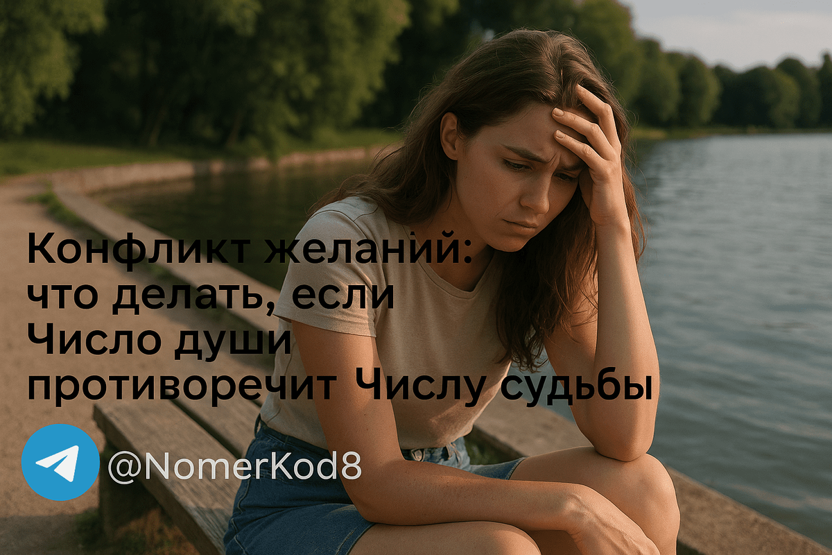 Конфликт желаний: когда Число души и Судьбы рвут вас на части. И как собрать себя воедино