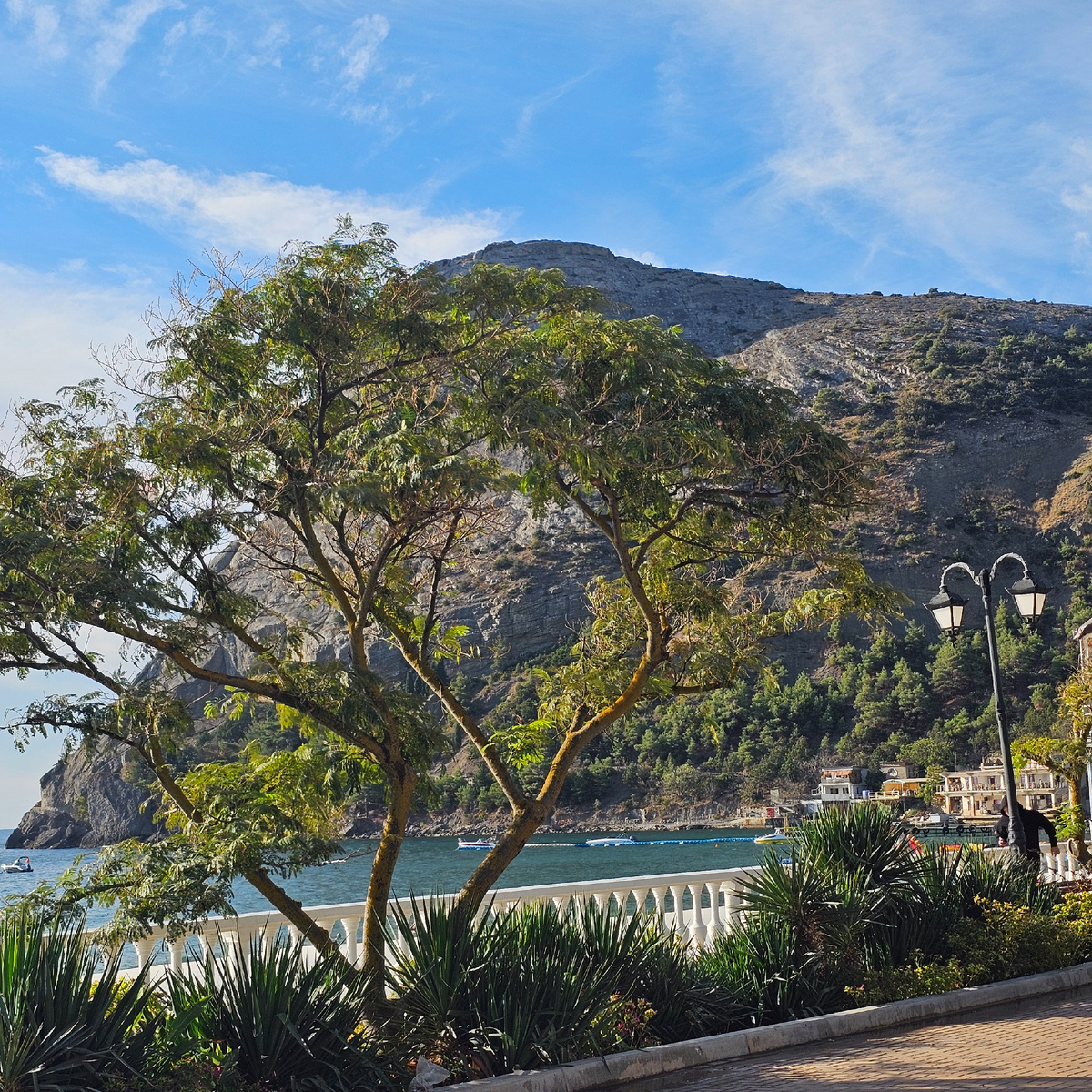 Парадиз.... так раньше называли Новый Свет . Семь утра, воздух чист и прозрачен...