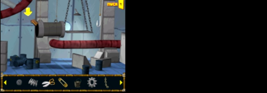 Сбор и совмещение предметов для прохождения...