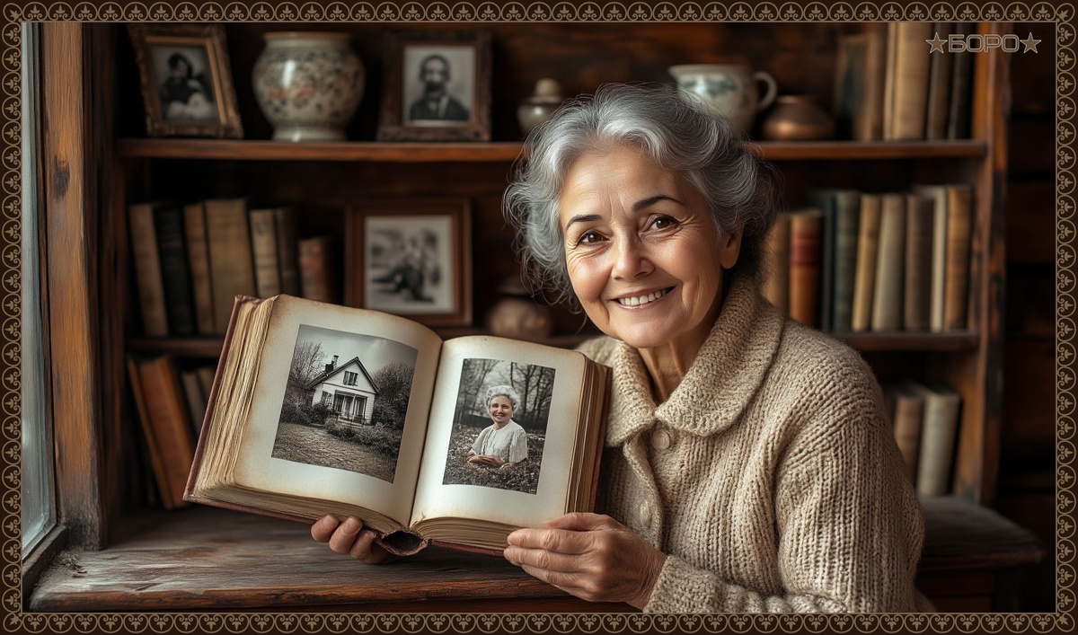 А уж сколько тепла хранят страницы старинного альбома, словами не передать.