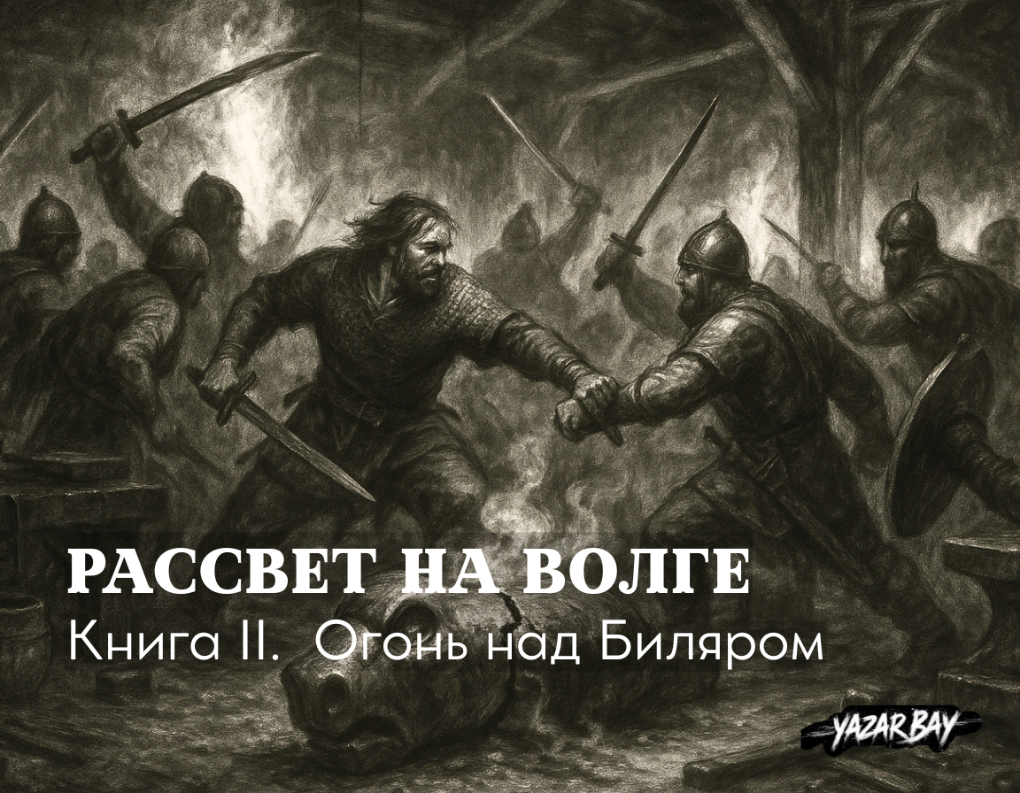 Айдар совершает дерзкую диверсию, уничтожая главное осадное оружие врага, но оказываясь в смертельной ловушке. ©Язар Бай