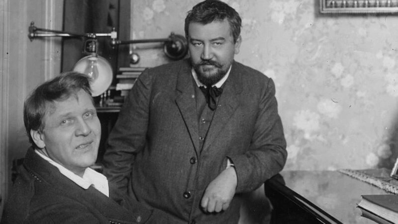    Фёдор Шаляпин и Александр Куприн Фото: Карл Булла / / wikipedia.org