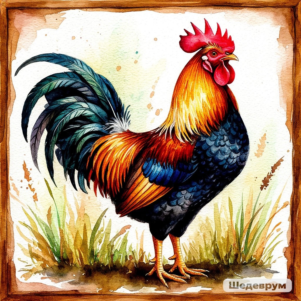 Петух — птица яркая, уверенная и слегка задиристая, так что скучно не будет никому!