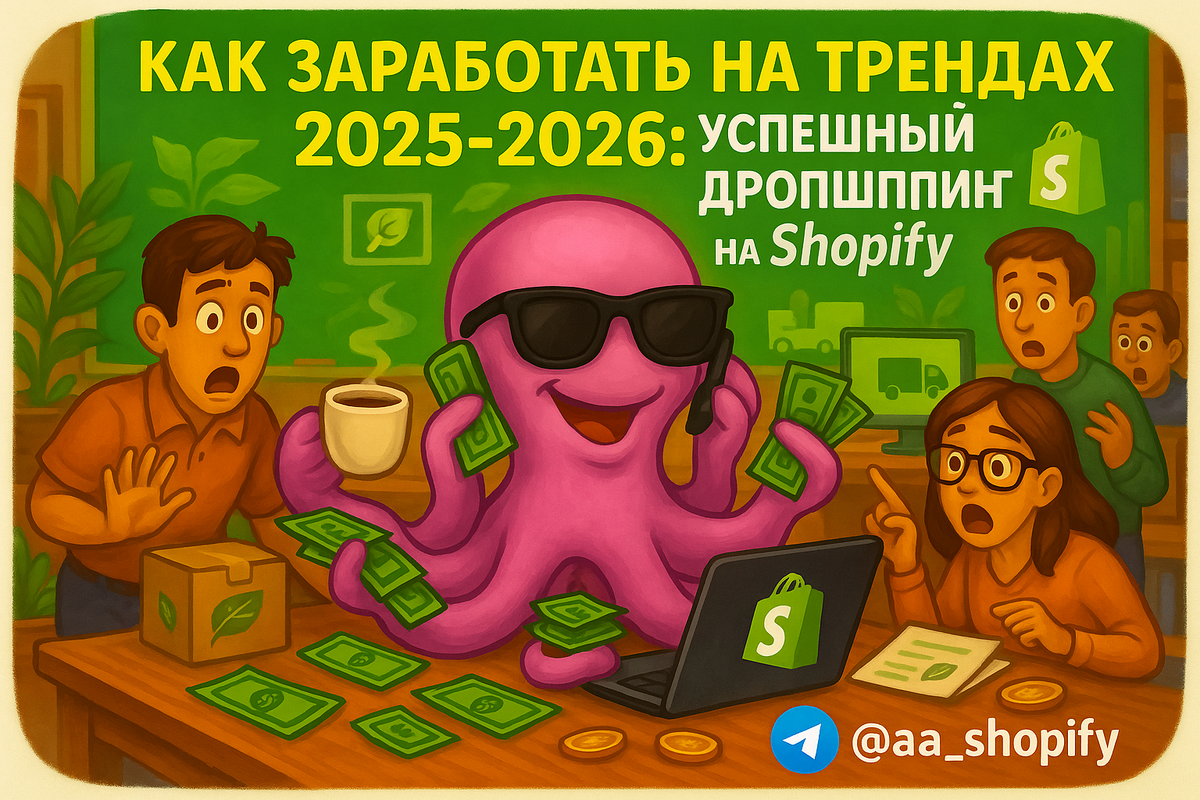    Как заработать на трендах 2025-2026: успешный дропшиппинг на Шопифай для экологичного бизнеса aa_ecom