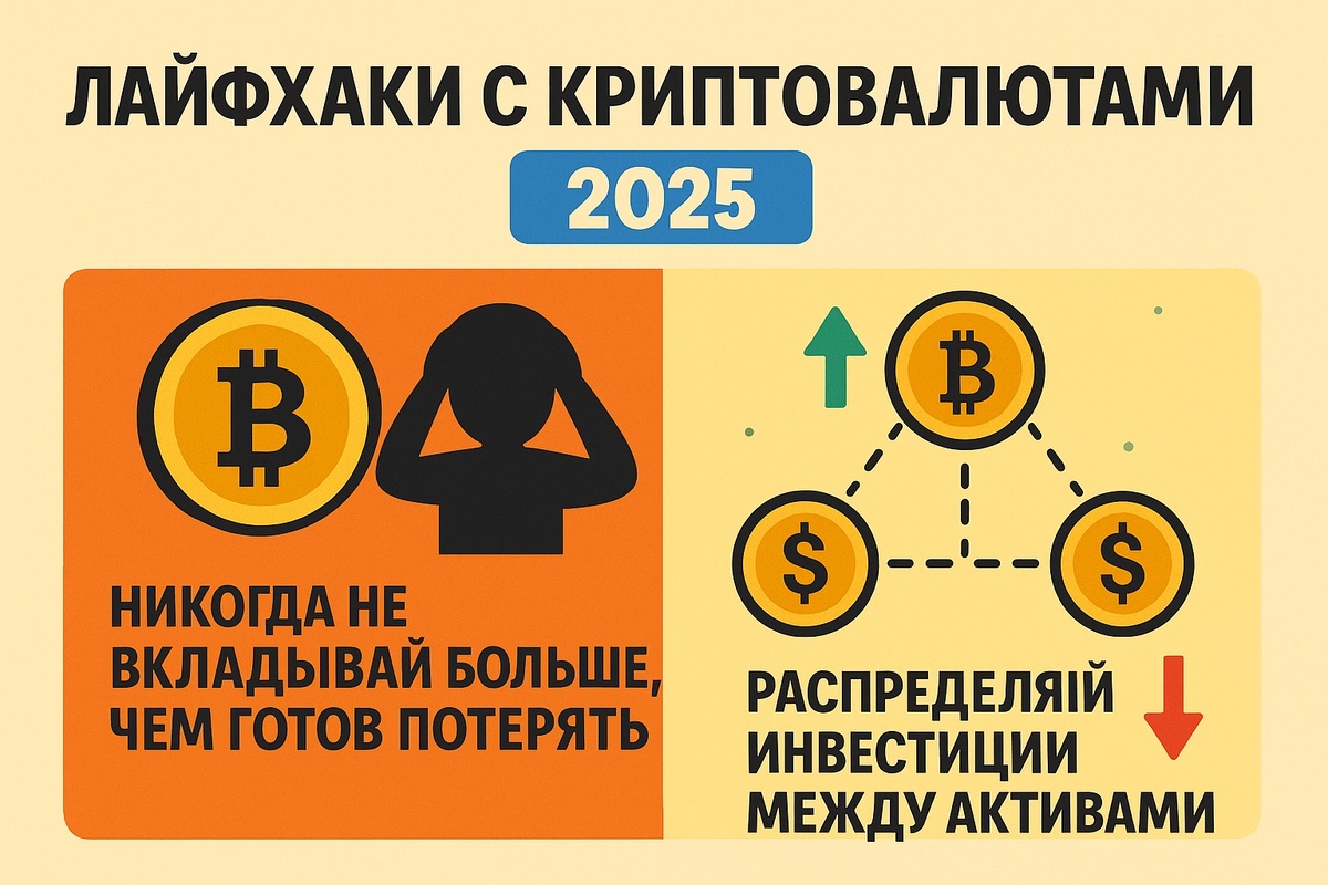 Лайфхаки с криптовалютами 2025: как хранить, инвестировать и защититься от рисков